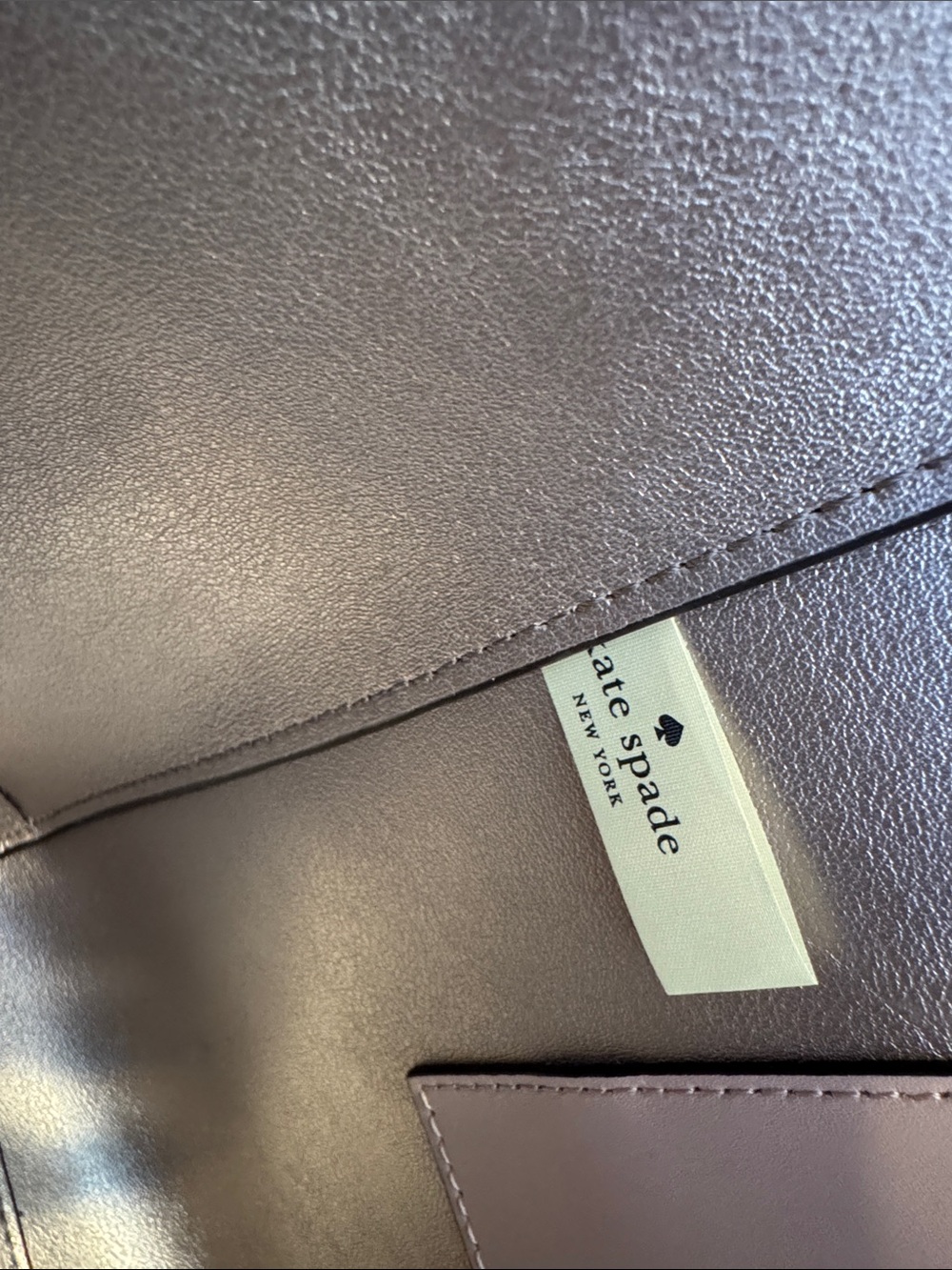 kate spade pale pink scallop-edge leather tote - Picture 13 of 13
